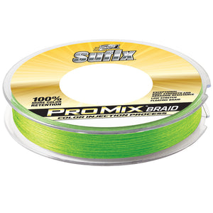 Sufix ProMix Braid - 30lb - Neon Lime - 300 yds [630-130L]