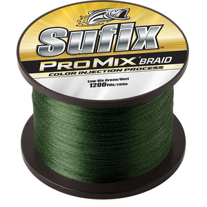 Sufix ProMix Braid - 40lb - Low-Vis Green - 1200 yds [630-340G]