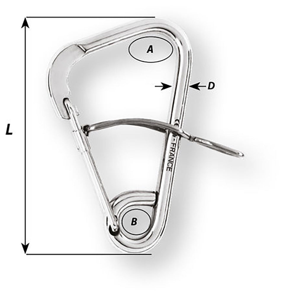 Wichard Automatic Mooring Hook - 170mm Length - 6-11/16" [02329]