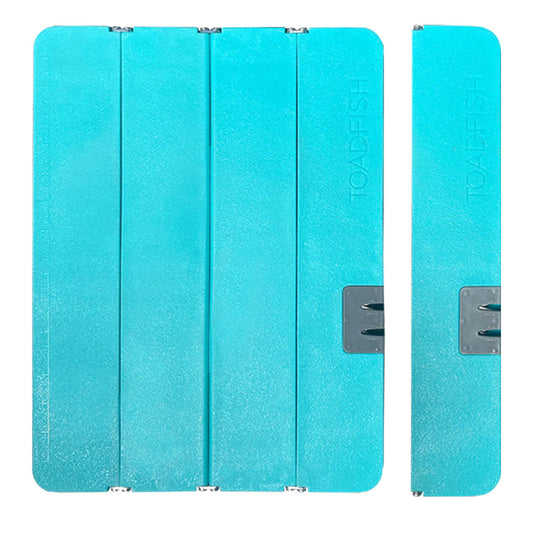 Toadfish XL Stowaway Folding Cutting Board w/Built-In Knife Sharpener - Teal [1086]