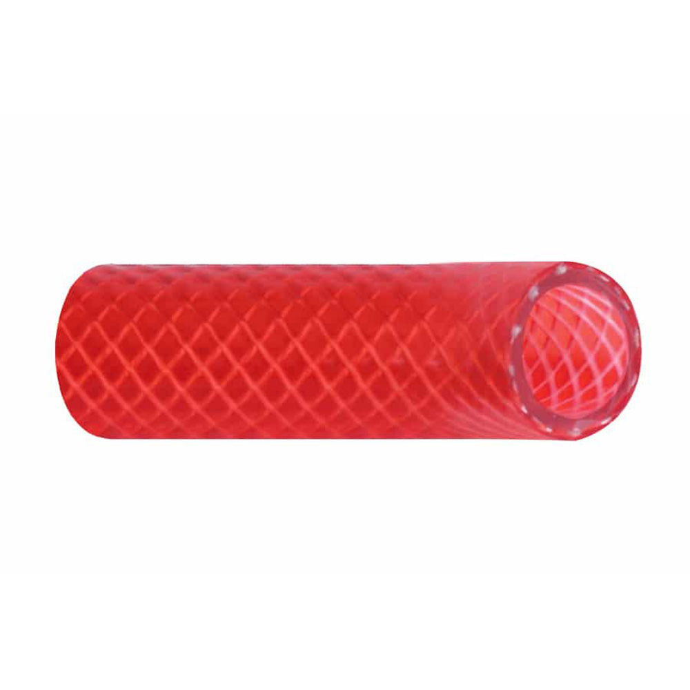 Trident Marine 1/2" x 50 Boxed - Reinforced PVC (FDA) Hot Water Feed Line Hose - Translucent Red [166-0126]