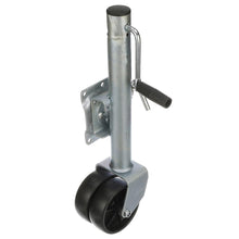 Load image into Gallery viewer, Attwood Fold-Up Trailer Jack - 1500 lb Capacity - Dual Wheel [11126-4]
