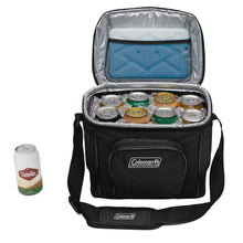 Load image into Gallery viewer, Coleman Chiller 16-Can Soft-Sided Portable Cooler - Black [2158135]
